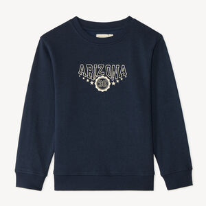 Sweater met lange mouwen van fleece voor jongens 