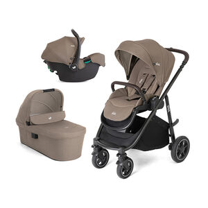 Poussette trio versatrax - Cashew 