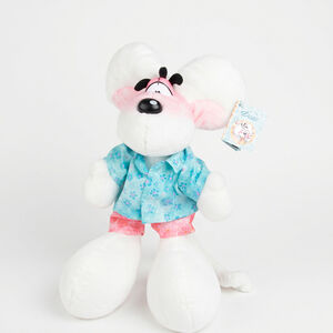 Diddl-knuffel in zomerkleding - 30 cm 