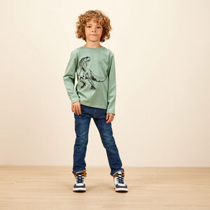 Jeans slim in denim jongens 