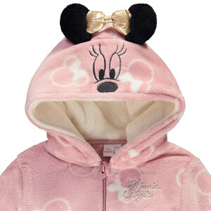 Surpyjama en sherpa avec capuche oreilles de Minnie pour fille 