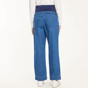 Mom-jeans met hoge taille voor aanstaande moeders 