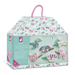 6 barrettes à paillette à créer Little Pets 