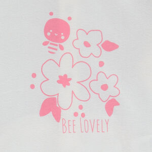 Pyjama in jersey met fantasieprint voor meisjes 