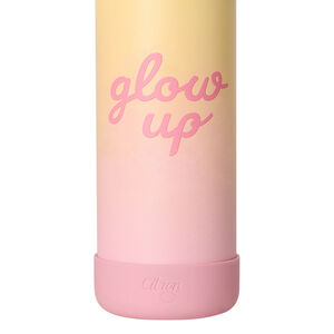 Gourde isotherme 350ml Yellow Pink Glowup 