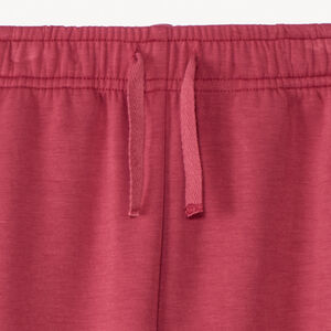 Losse fleece joggingbroek met contrasterende biezen voor meisjes 