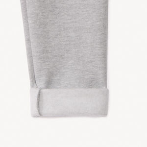 Set van 2 effen fleece boxershorts voor meisjes 