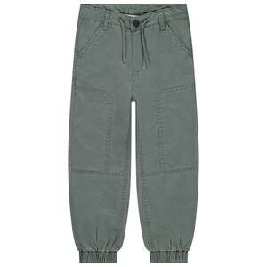 Pantalon effet cargo doublé en micropolaire pour garçon 