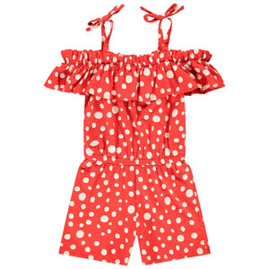 Combishort en jersey imprimé pour fille 