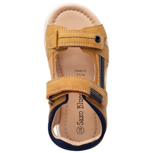 Sandalen met velcro in lederlook voor jongens 