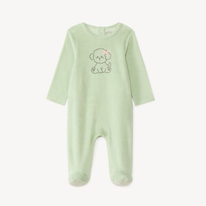 Dors-bien voor babymeisjes in schattige veloursprint 
