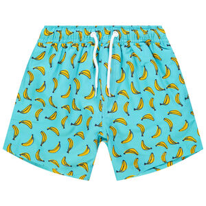 Short de bain imprimé bananes all-over 