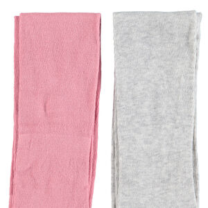 Set van 2 dikke effen panty