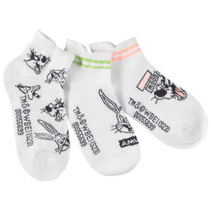 Set van 3 paren van sokken Looney Tunes Warner voor jongen 