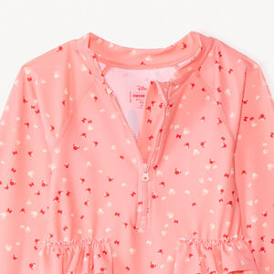 Een stuk zwemkleding met anti-UV SPF 50+ van Minnie Disney voor meisjes 