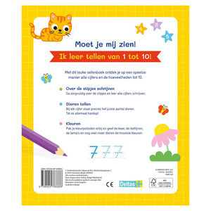 Boek NL Mijn eerste 123 oefenboek +4J 