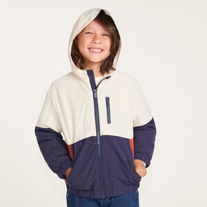 Jongen windjack met fleece voering 