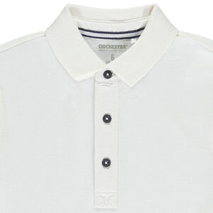 Polo manches courtes uni pour garçon 