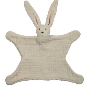 Doudou lapin - crème 