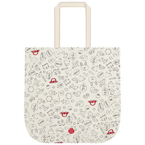 Tote bag imprimé fantaisie 