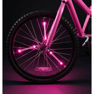 Verlichtingbuizen voor fietsspaken SpinBrightz Motief Roze 