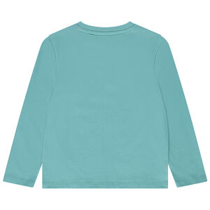 T-shirt lange mouwen fantasieprint voor jongen 