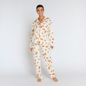 Tweedelige kerstpyjama voor dames 