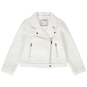 Perfecto in jacquard fleece met sherpa voering voor meisjes 
