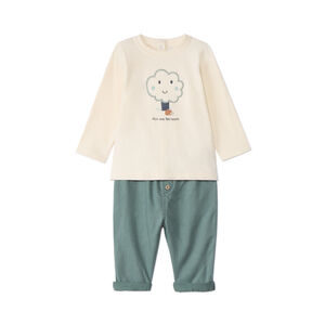 Ensemble long 2 pièces motif arbre pour bébé garçon 