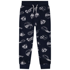 Pantalon de jogging imprimé sports américains pour garçon 