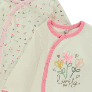 Set van 2 florale pyjama