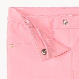 Pantalon en molleton uni pour bébé fille 