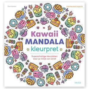 Boek NL Kawaii mandala kleurpret 