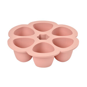 Pots de conservation multi-portions en silicone 6x150 ml - Pink 