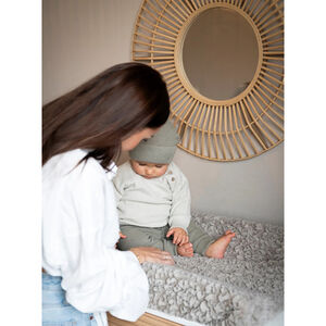 Housse matelas à langer Snow - Taupe 