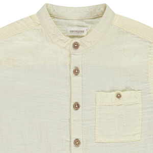 Korte mouwen effen tetra hemd voor jongen 