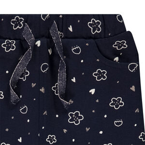 Jogging in fleece met fantasieprint voor baby meisjes 