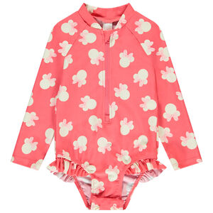 Maillot de bain 1 pièce anti-UV Minnie Disney pour bébé fille 