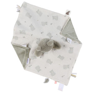 Knuffel doudou omkeerbaar Dag/Nacht Beer Orso Ecru 