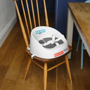 Réhausseur de chaise Booster Squish Blanc & Gris 