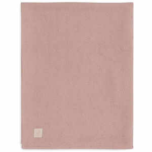 Couverture berceau Cosy Knit - 75X100CM - WILD ROSE-Velvet  