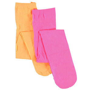 Lot de 2 paires de collants assortis 40 deniers  