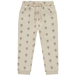 Joggingbroek van fleece met fantasieprint voor meisjes 
