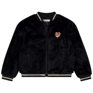 Bombers en fausse fourrure doublé sherpa pour fille 