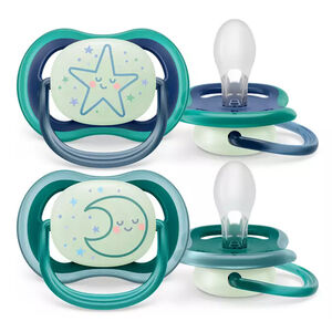 SILICON PACIFIER SOOTHER ULTRA AIR ,6-18 M 