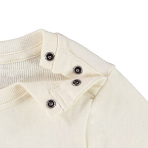 Lange mouwen T-shirt met vulkaanprint en borduursel voor baby jongen 