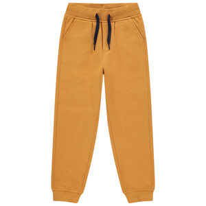 Joggingbroek van fleece voor jongens 