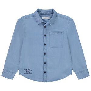 Chemise manches longues printée pour garçon 