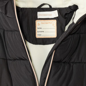 Doudoune matelassée et doublée micropolaire pour fille 