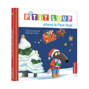 Boek FR P'tit Loup attend le Père Noël 